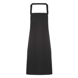utt_pr102bl-u Premier PR102 100% ORGANIC COTTON BIB APRON U