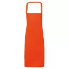 utt_pr102or-u Premier PR102 100% ORGANIC COTTON BIB APRON U
