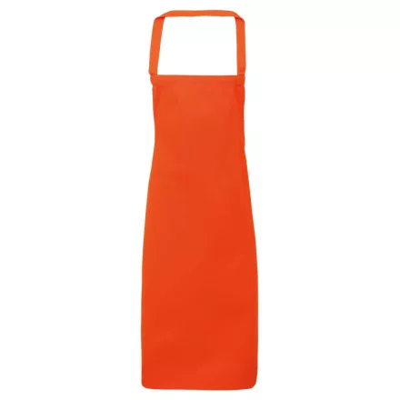 utt_pr102or-u Premier PR102 100% ORGANIC COTTON BIB APRON U