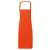 utt_pr102or-u Premier PR102 100% ORGANIC COTTON BIB APRON U