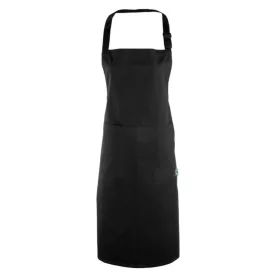   utt_pr112bl-u Premier PR112 COTTON BIB APRON. FAIRTRADE & ORGANIC CERTIFIED U