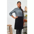 utt_pr114bl-u Premier PR114 COTTON WAIST APRON. FAIRTRADE & ORGANIC CERTIFIED U