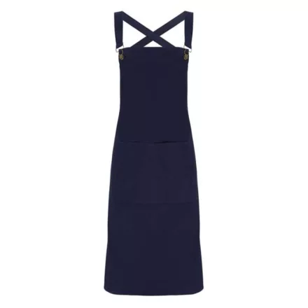 utt_pr129nv-u Premier PR129 CROSS BACK ’BARISTA’ BIB APRON U