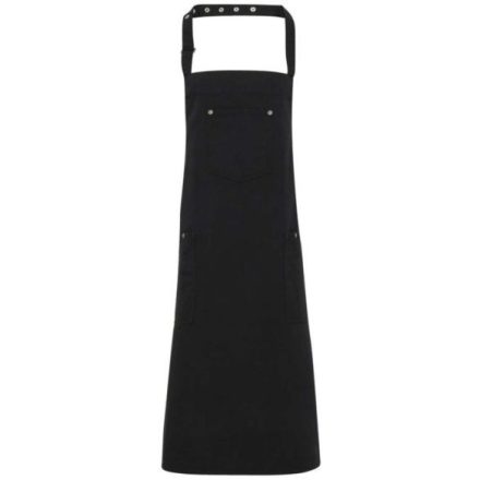 utt_pr132bl-u Premier PR132 'CHINO’ BIB APRON U