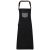 utt_pr136bld-u Premier PR136 'DIVISION' WAXED LOOK DENIM BIB APRON WITH FAUX LEATHER U