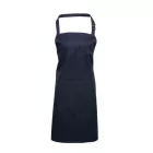 utt_pr154nv-u Premier PR154 'COLOURS COLLECTION’ BIB APRON WITH POCKET U