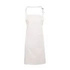 utt_pr154wh-u Premier PR154 'COLOURS COLLECTION’ BIB APRON WITH POCKET U