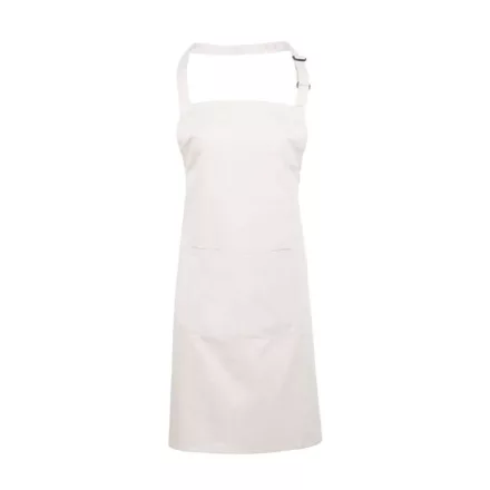 utt_pr154wh-u Premier PR154 'COLOURS COLLECTION’ BIB APRON WITH POCKET U