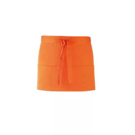 utt_pr155or-u Premier PR155 'COLOURS COLLECTION’ THREE POCKET APRON U