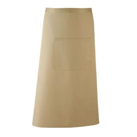 utt_pr158kh-u Premier PR158 'COLOURS COLLECTION’ BAR APRON WITH POCKET U
