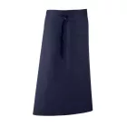 utt_pr158nv-u Premier PR158 'COLOURS COLLECTION’ BAR APRON WITH POCKET U