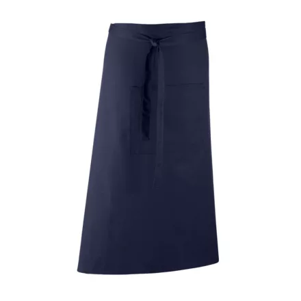 utt_pr158nv-u Premier PR158 'COLOURS COLLECTION’ BAR APRON WITH POCKET U