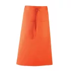 utt_pr158or-u Premier PR158 'COLOURS COLLECTION’ BAR APRON WITH POCKET U