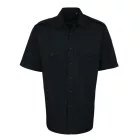 utt_pr212bl-m-l Premier PR212 MEN’S SHORT SLEEVE PILOT SHIRT M/L