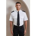 utt_pr212lb-l Premier PR212 MEN’S SHORT SLEEVE PILOT SHIRT L