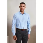 utt_pr220lb-wh-m Premier PR220 MEN'S LONG SLEEVE GINGHAM COTTON MICROCHECK SHIRT M