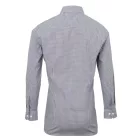 utt_pr220nv-wh-3xl Premier PR220 MEN'S LONG SLEEVE GINGHAM COTTON MICROCHECK SHIRT 3XL