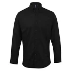 utt_pr234bl-2xl Premier PR234 MEN’S LONG SLEEVE SIGNATURE OXFORD SHIRT 2XL