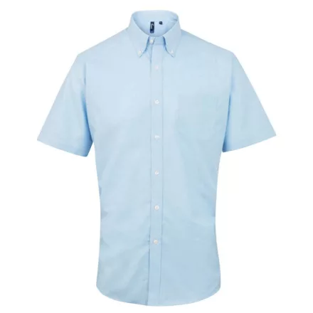 utt_pr236lb-l Premier PR236 MEN’S SHORT SLEEVE SIGNATURE OXFORD SHIRT L