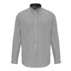 Premier PR238 MEN’S COTTON RICH OXFORD STRIPES SHIRT S