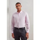 utt_pr238wh-oxb-3xl Premier PR238 MEN’S COTTON RICH OXFORD STRIPES SHIRT 3XL