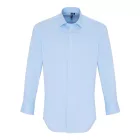utt_pr244pbu-3xl Premier PR244 MEN'S STRETCH-FIT COTTON POPLIN LONG SLEEVE SHIRT 3XL