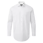 utt_pr244wh-2xl Premier PR244 MEN'S STRETCH-FIT COTTON POPLIN LONG SLEEVE SHIRT 2XL