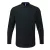 utt_pr258bl-l  Premier PR258 BANDED COLLAR 'GRANDAD' LONG SLEEVE SHIRT L