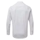 utt_pr258wh-m Premier PR258 BANDED COLLAR 'GRANDAD' LONG SLEEVE SHIRT M