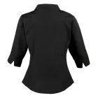 utt_pr305bl-2xl Premier PR305 WOMEN'S POPLIN 3/4 SLEEVE BLOUSE 2XL