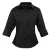 utt_pr305bl-xxs Premier PR305 WOMEN'S POPLIN 3/4 SLEEVE BLOUSE XXS