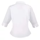 utt_pr305wh-m Premier PR305 WOMEN'S POPLIN 3/4 SLEEVE BLOUSE M