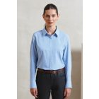 utt_pr320nv-wh-m Premier PR320 WOMEN'S LONG SLEEVE GINGHAM MICROCHECK SHIRT M