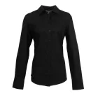 utt_pr334bl-m Premier PR334 WOMEN'S LONG SLEEVE SIGNATURE OXFORD BLOUSE M