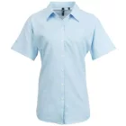 utt_pr336lb-5xl Premier PR336 WOMEN'S SHORT SLEEVE SIGNATURE OXFORD BLOUSE 5XL