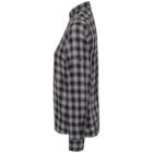 utt_pr350ste-bl-m Premier PR350 'MULLIGAN' CHECK - WOMEN'S LONG SLEEVE COTTON SHIRT M