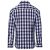 utt_pr350wh-nv-xs Premier PR350 'MULLIGAN' CHECK - WOMEN'S LONG SLEEVE COTTON SHIRT XS