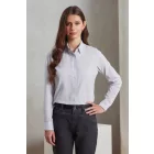 utt_pr352bl-re-2xl Premier PR352 'MAXTON' CHECK WOMEN'S LONG SLEEVE SHIRT 2XL