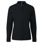 utt_pr358bl-xs Premier PR358 WOMEN’S BANDED COLLAR 'GRANDAD' SHIRT XS