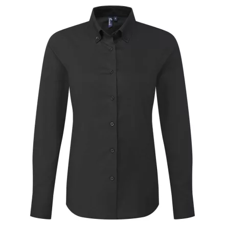 Premier PR384 SUPREME’ OXFORD WOMEN’S LONG SLEEVE SHIRT XS