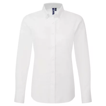 Premier PR384 SUPREME’ OXFORD WOMEN’S LONG SLEEVE SHIRT XS