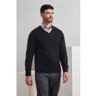 utt_pr400nv-xl Premier PR400 'ESSENTIAL' ACRYLIC MEN'S V-NECK SWEATER XL