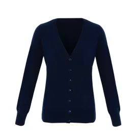   utt_pr402nv-m Premier PR402 'ESSENTIAL' ACRYLIC WOMEN'S CARDIGAN M