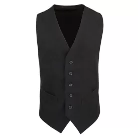   utt_pr622bl-xxs Premier PR622 MEN’S LINED POLYESTER WAISTCOAT XXS