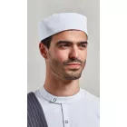 utt_pr648wh-m Premier PR648 TURN-UP CHEF’S HAT M