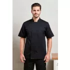 utt_pr656wh-s Premier PR656 SHORT SLEEVE CHEF'S JACKET S