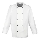 utt_pr661wh-xs Premier PR661 ‘CUISINE' LONG SLEEVE CHEF’S JACKET XS