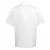 utt_pr664wh-s Premier PR664 CHEF'S SHORT SLEEVE STUD JACKET S