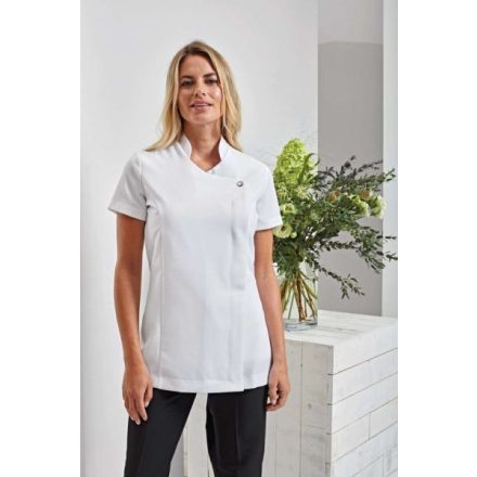 utt_pr683wh-m Premier PR683 ‘BLOSSOM’ BEAUTY AND SPA TUNIC M