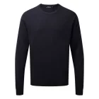 utt_pr692nv-s  Premier PR692 MEN'S CREW NECK COTTON RICH KNITTED SWEATER S